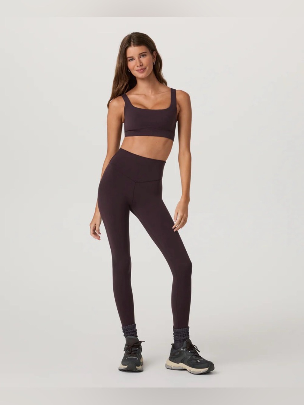 Vuori All the Form Leggings ~ Raisin
